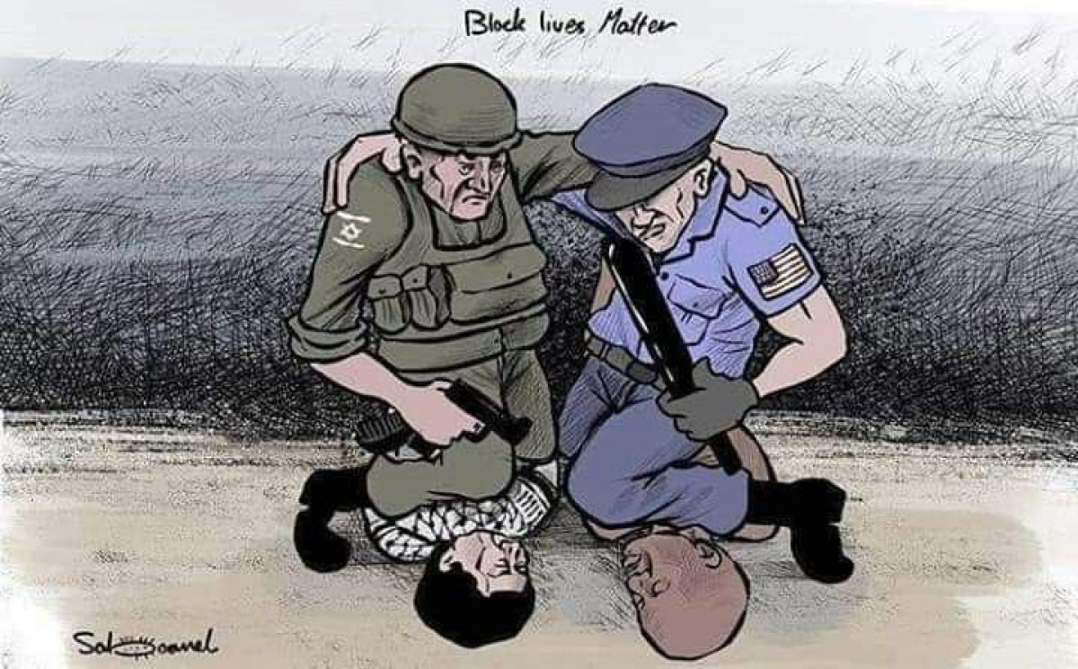 جنایت در فلسطین و آمریکا
