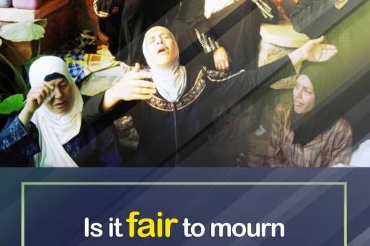 Is it fair to mourn Palestinian mothers?
