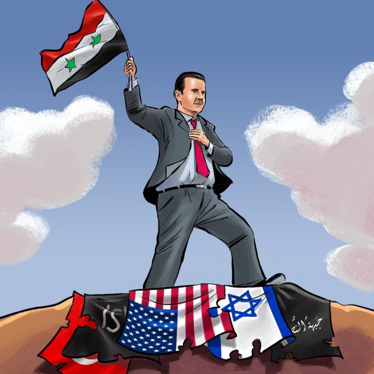 كاريكاتير / الإنتخابات السورية
