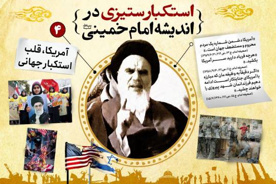 سیر نمایشگاهی : استکبارستیزی در اندیشه امام خمینی (ره)