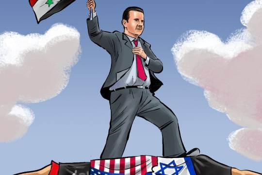موشن جرافيك / الإنتخابات السورية وفوز بشار الأسد