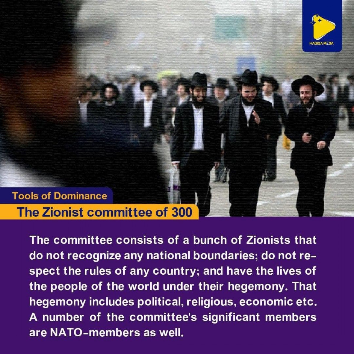 Tools of hegemony: The Zionist committee of 300