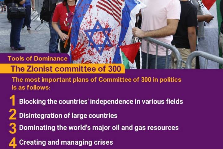 The most important plans of Committee of 300 in politics is as follows: