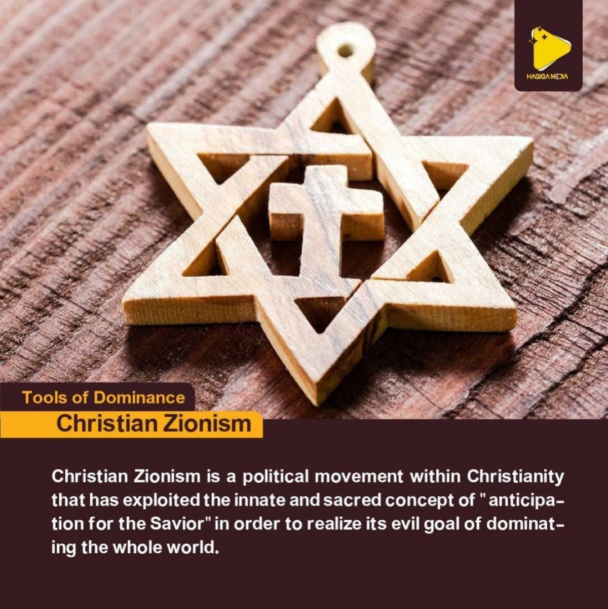 Collection of posters: Zionist tools: Christian Zionism 5