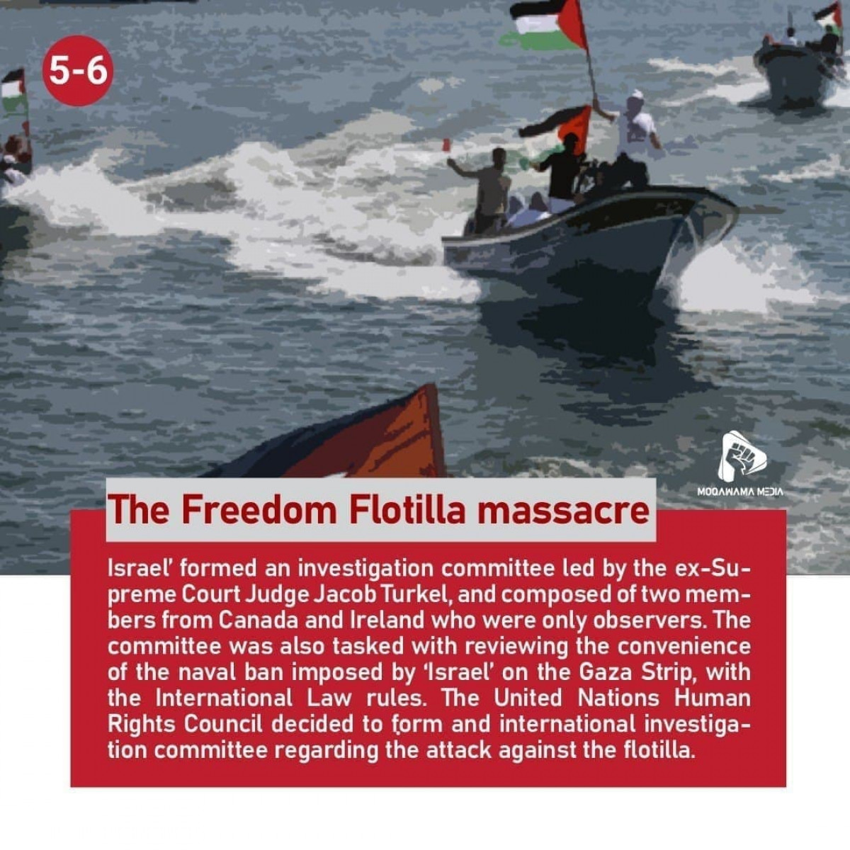 The Freedom Flotilla massacre 5