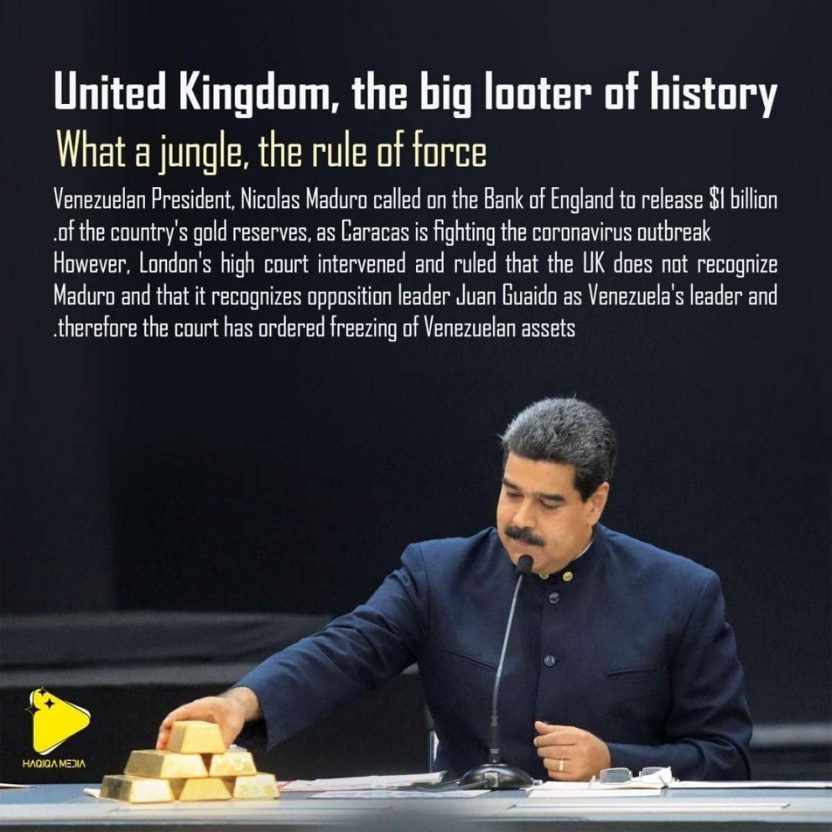 United Kingdom, the big looter of history