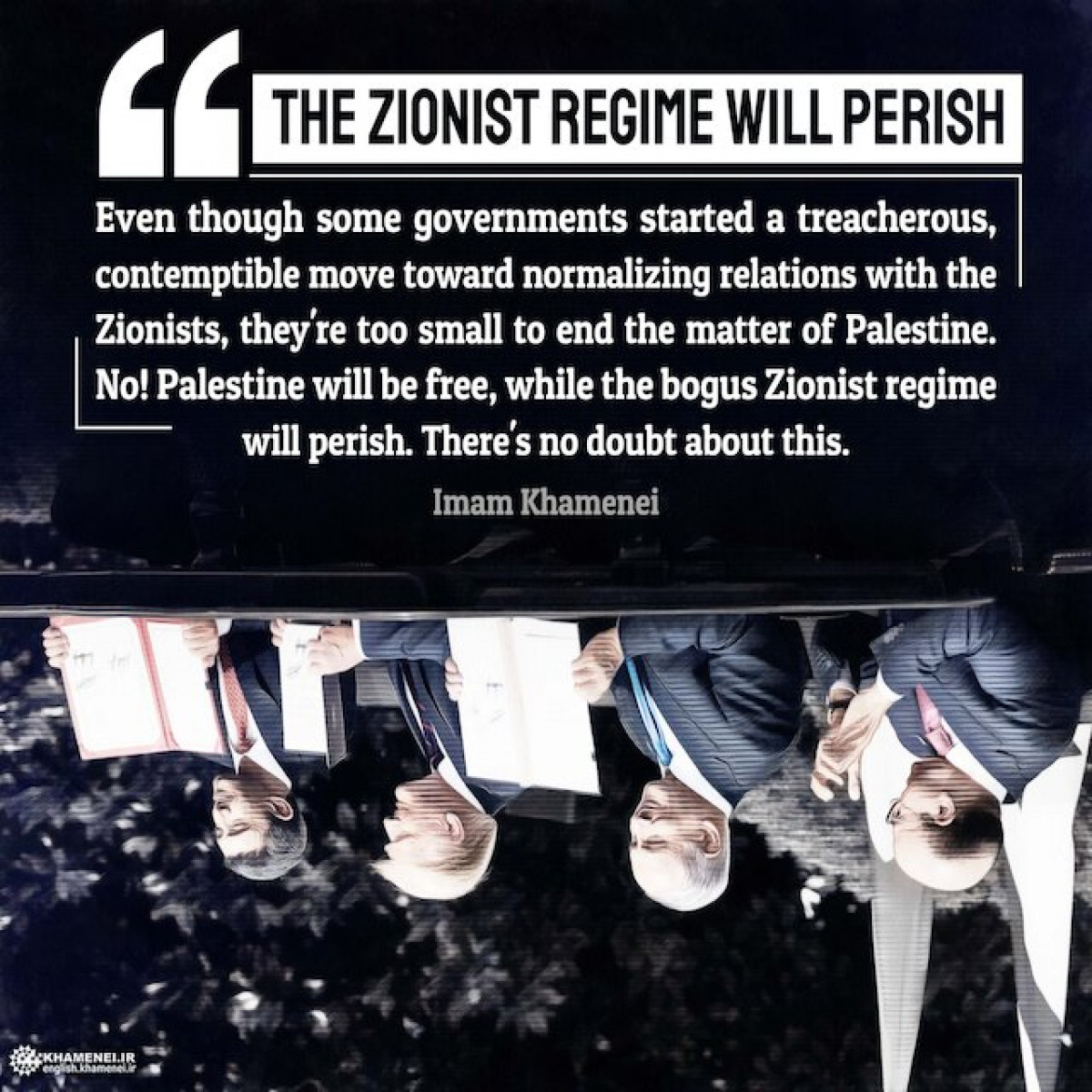 The Zionist regime will perish