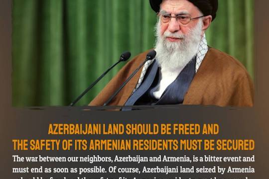 Azerbaijani land should be freed and the safety of its Armenian residents must be secured