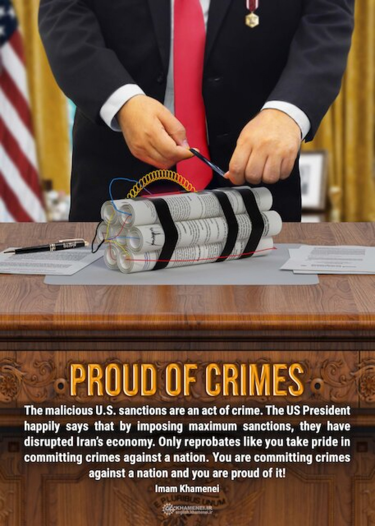 Proud of crimes
