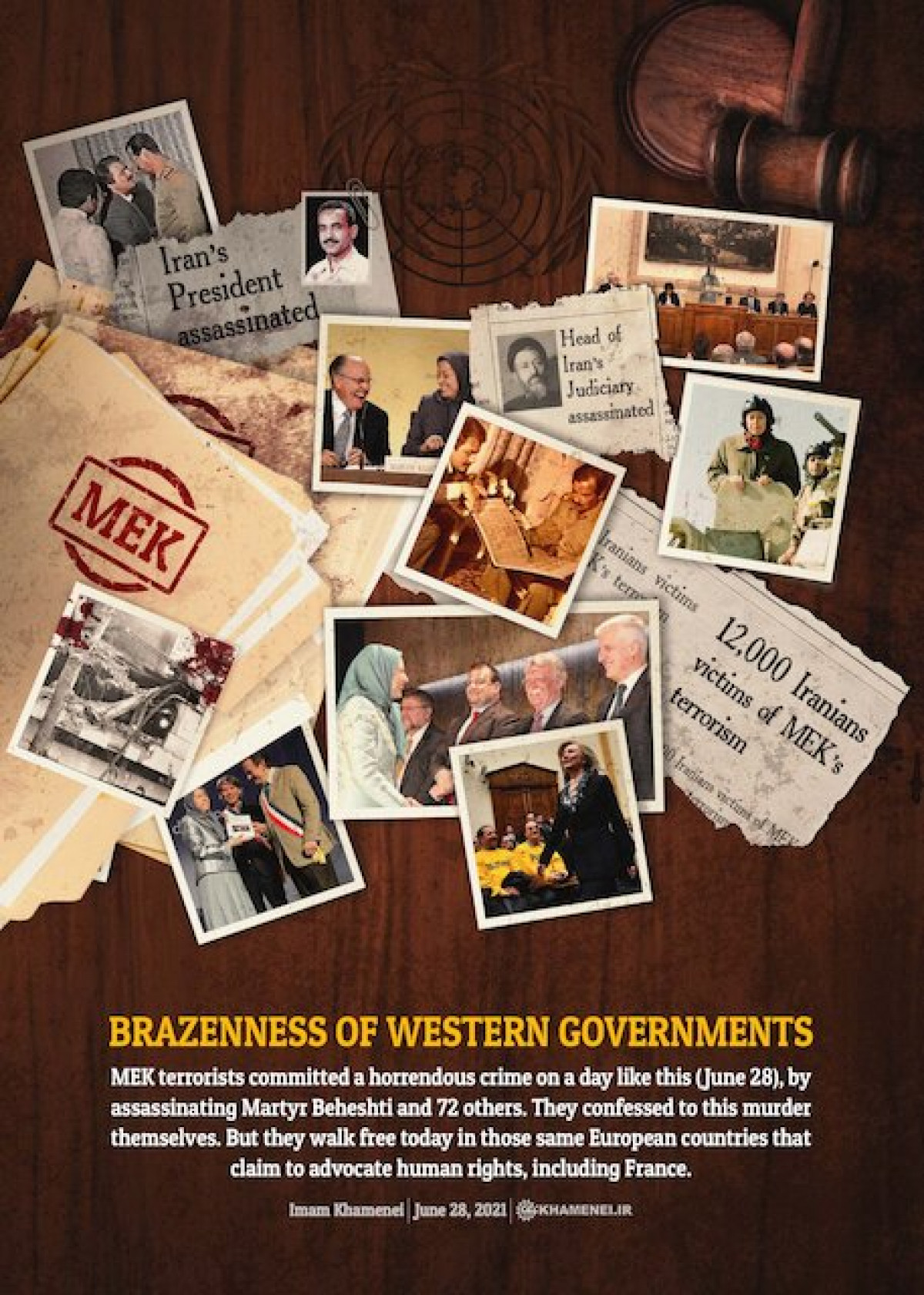 Brazenness of Western governments