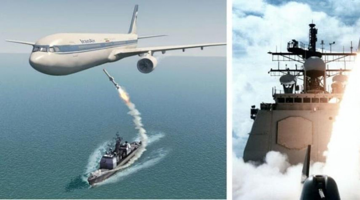 مرور 33 عام علی جریمة الولایات المتحدة الكبرى؛ استهداف طائرة الركاب الإيرانية و مقتل 290 راكبا بريئا