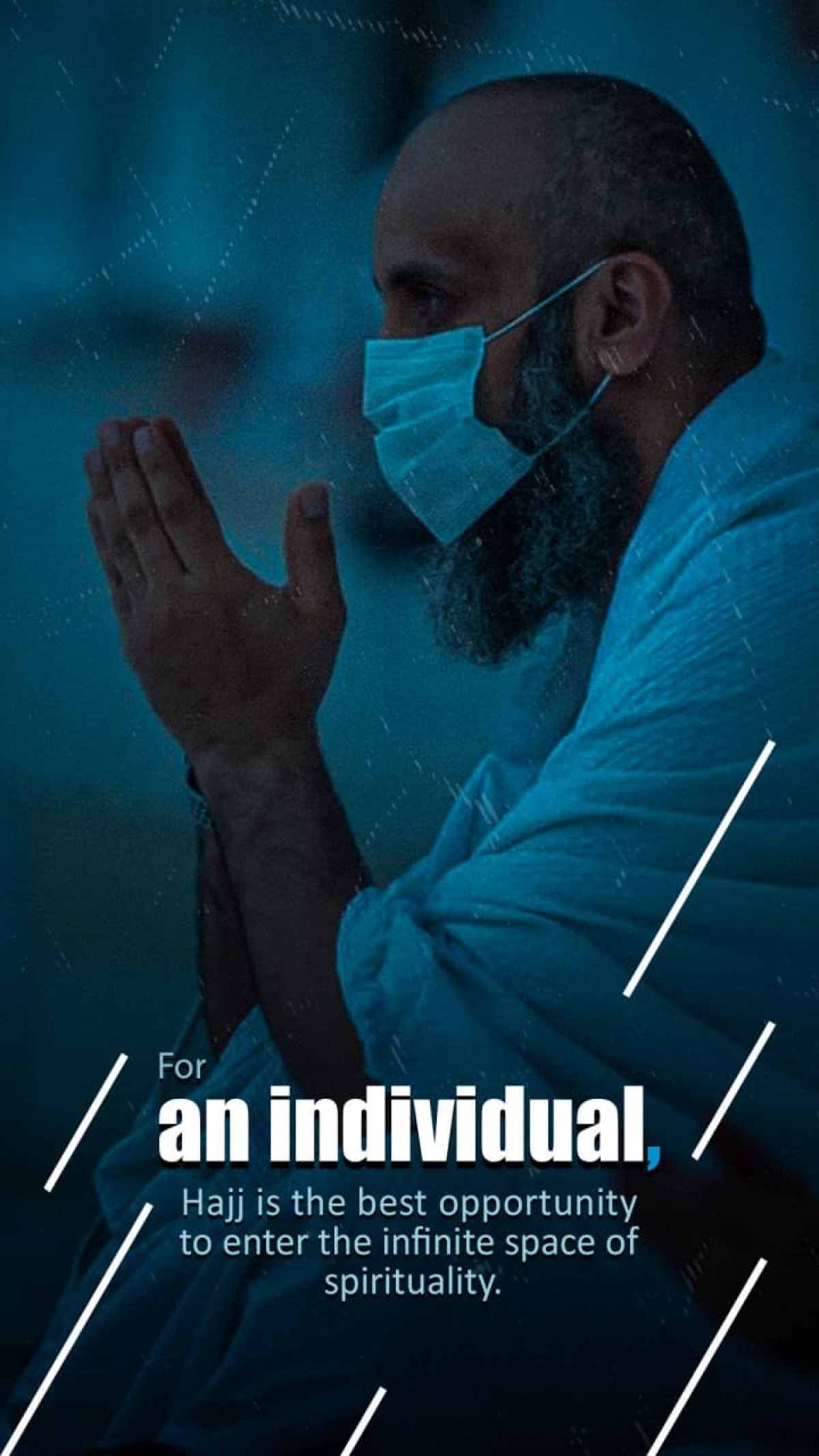 an individual Hajj is the best opportunity to enter the infinite space of spirituality
