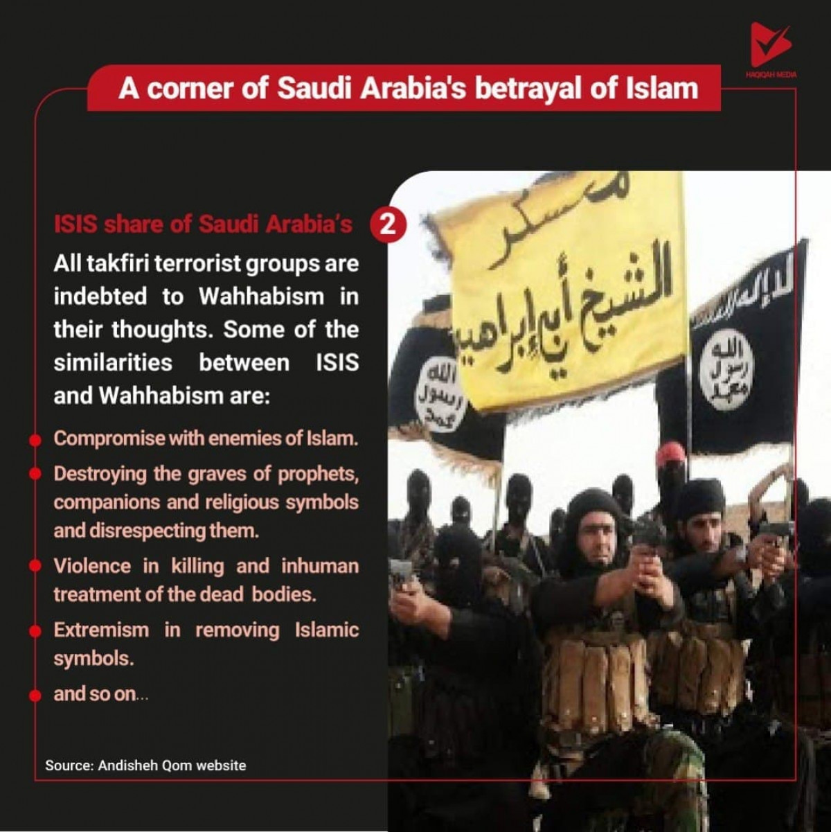 Saudi Arabia’s share of ISIS 2