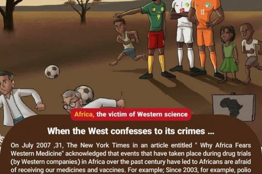 When the West confesses to its crimes …