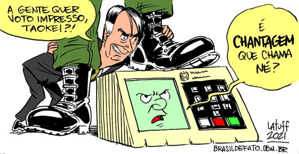 Bolsonaro e a chantagem verde-oliva