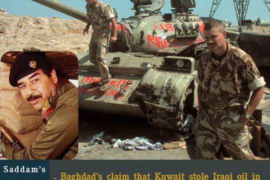 Saddam's reasons for invading Kuwait