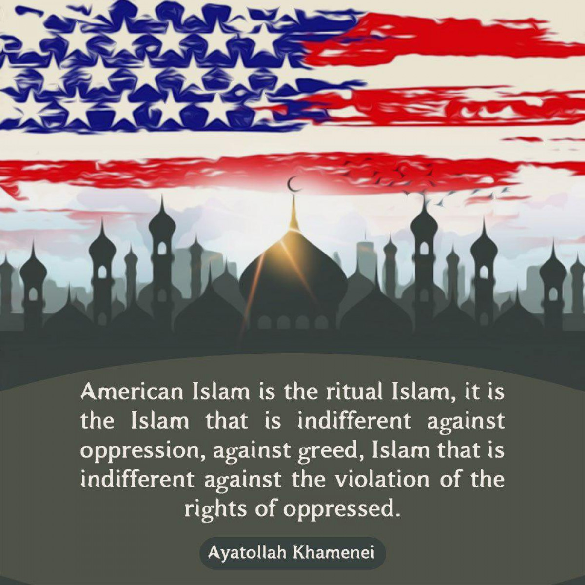 American Islam is the ritual Islam