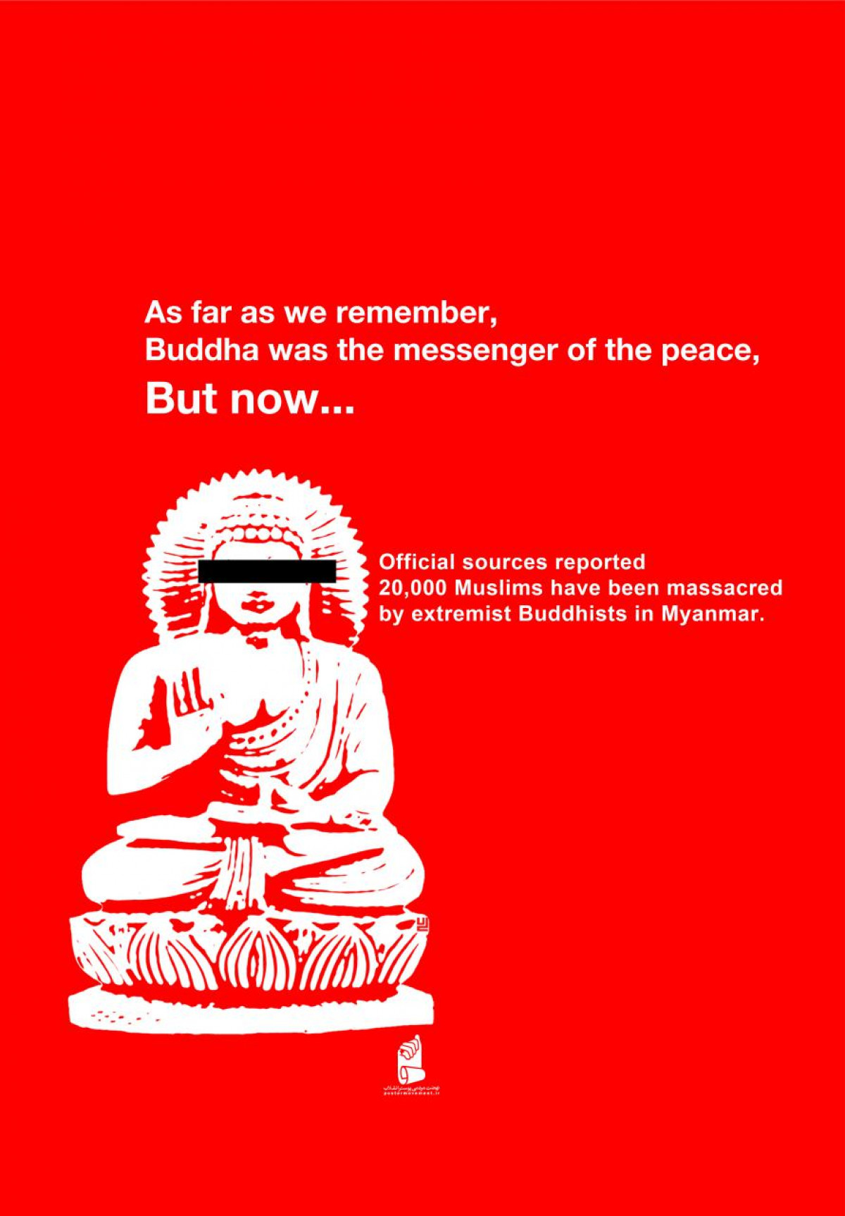 As far as we remember, Buddha was the messenger of the peace, But now...
