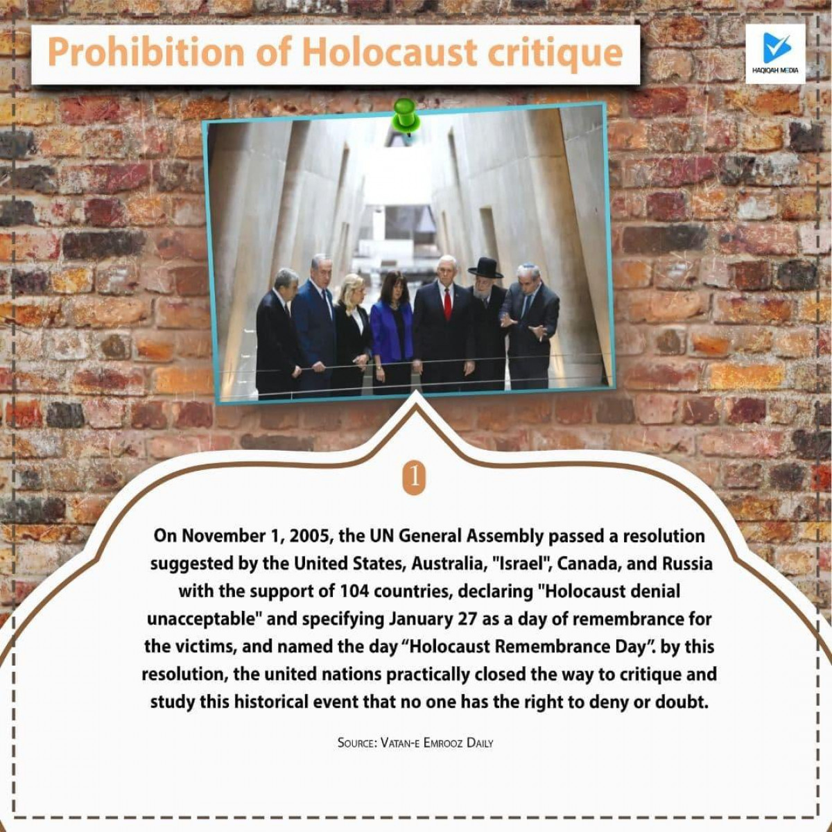 Collection of posters: Prohibition of Holocaust critique 1