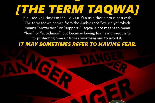 The term Taqwa