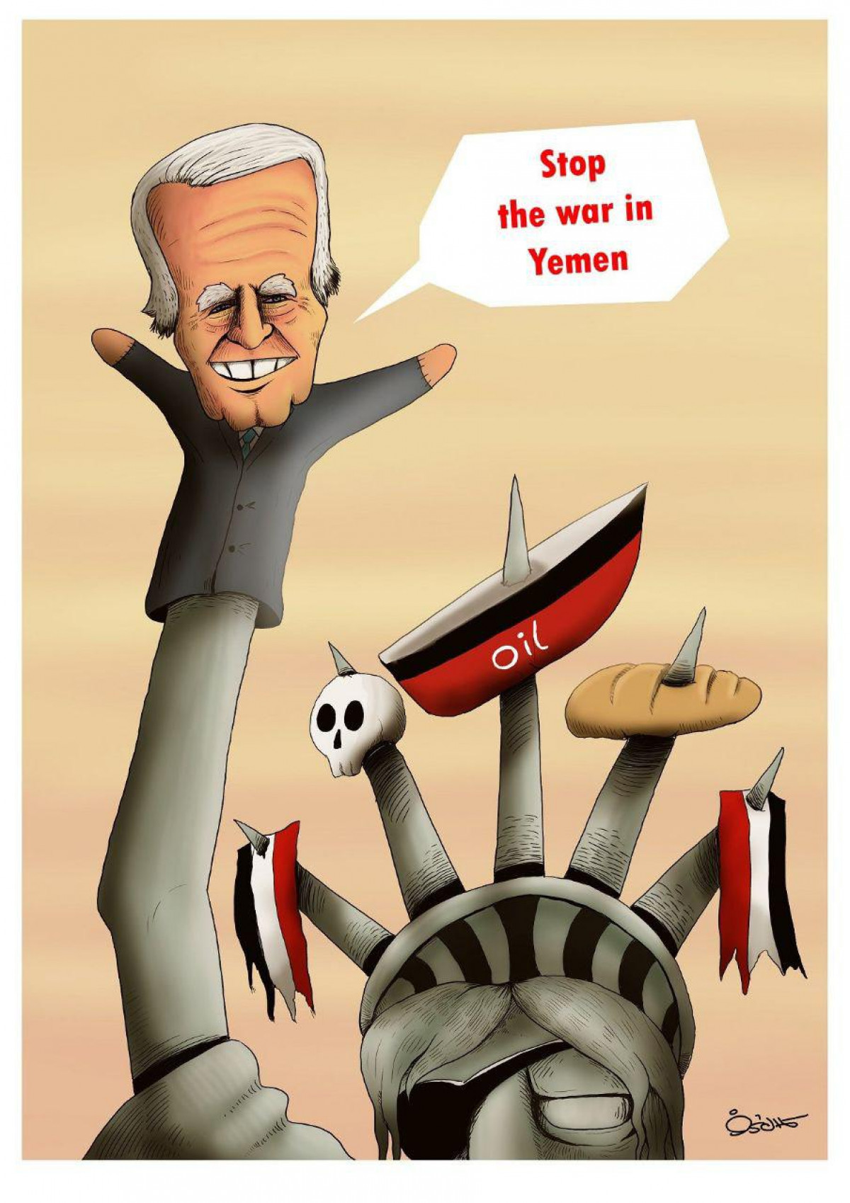 Stop the war in Yemen
