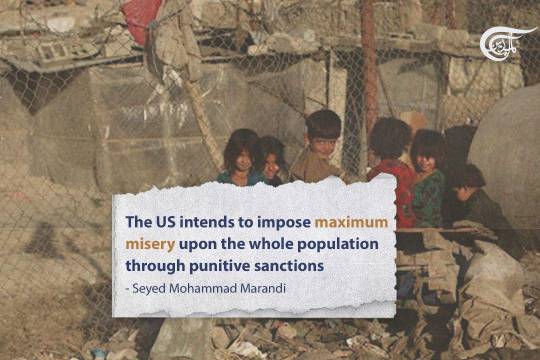 The US intends to impose maximum misery upon the whole population through punitive sanctions