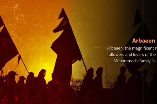 Collection of posters: What we experienced in Arbaeen..