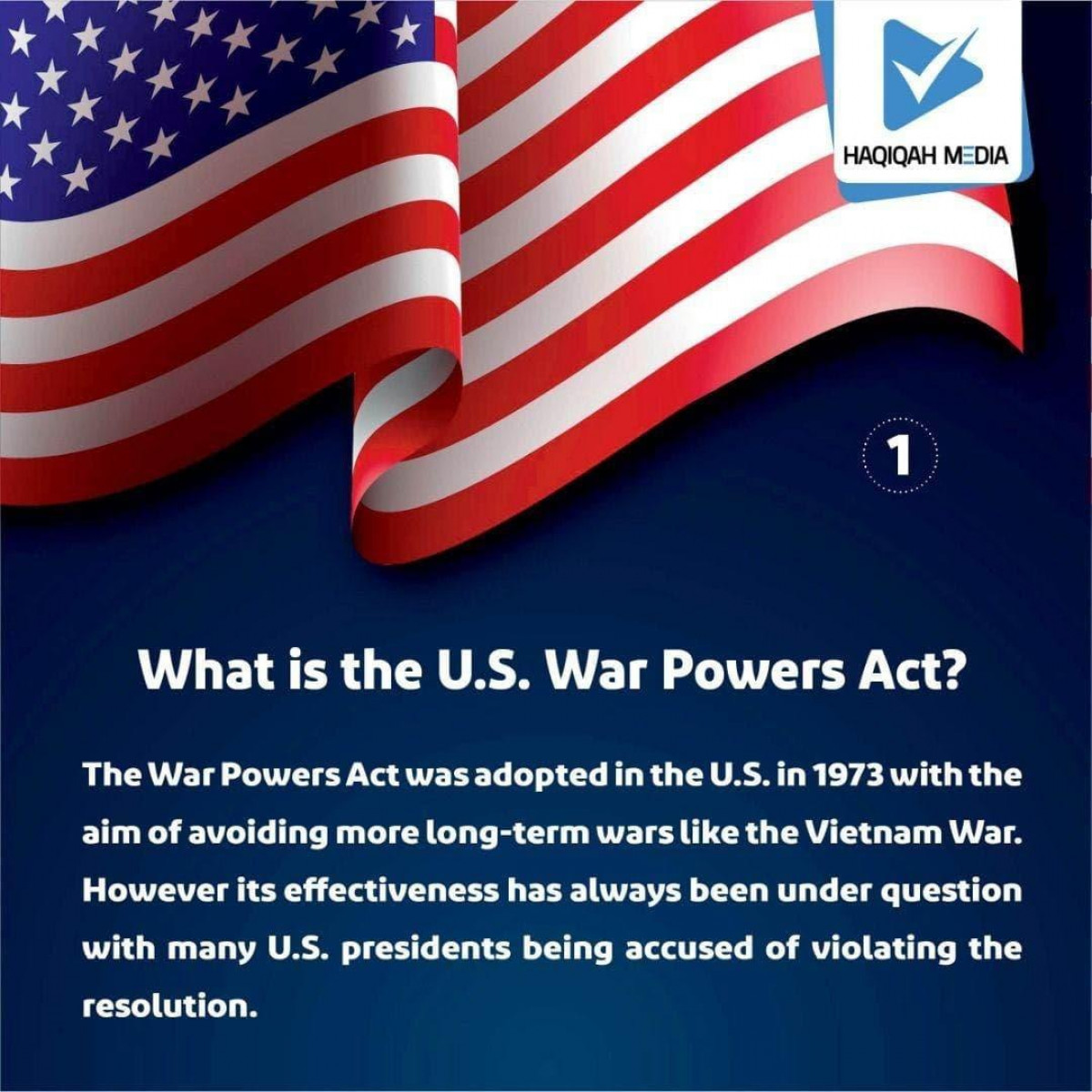 What is the U.S. War Powers Act? 1