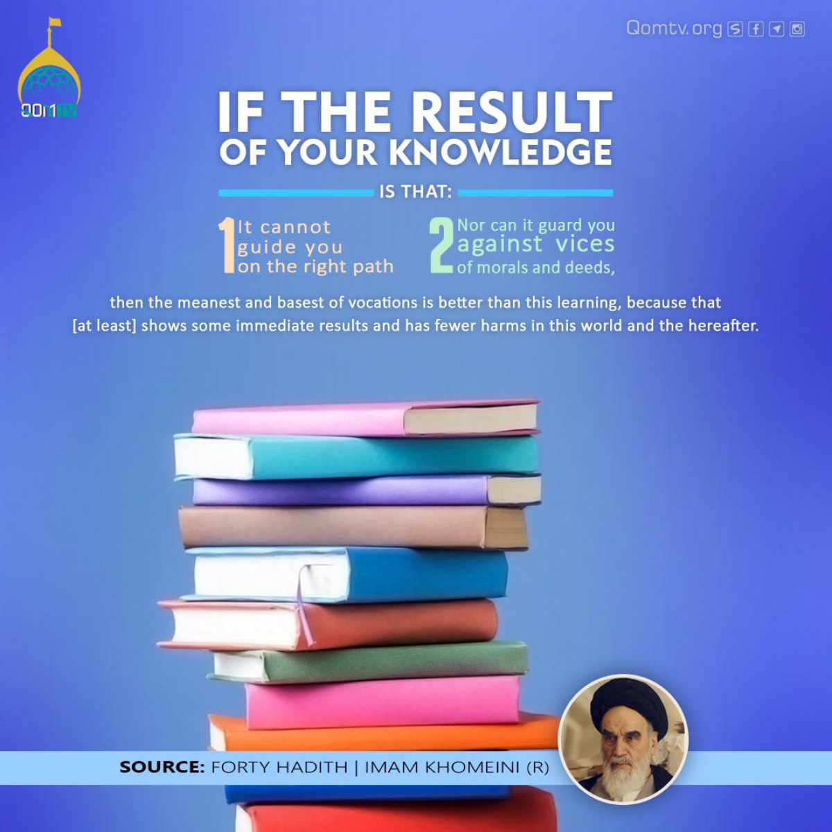 If the result of your knowledge is that: