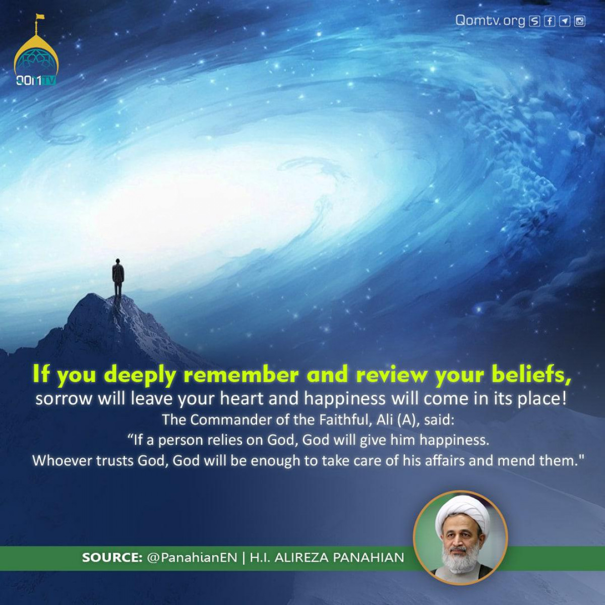 If you deeply remember and review your beliefs