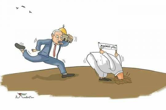 كاريكاتير / حكام التطبيع