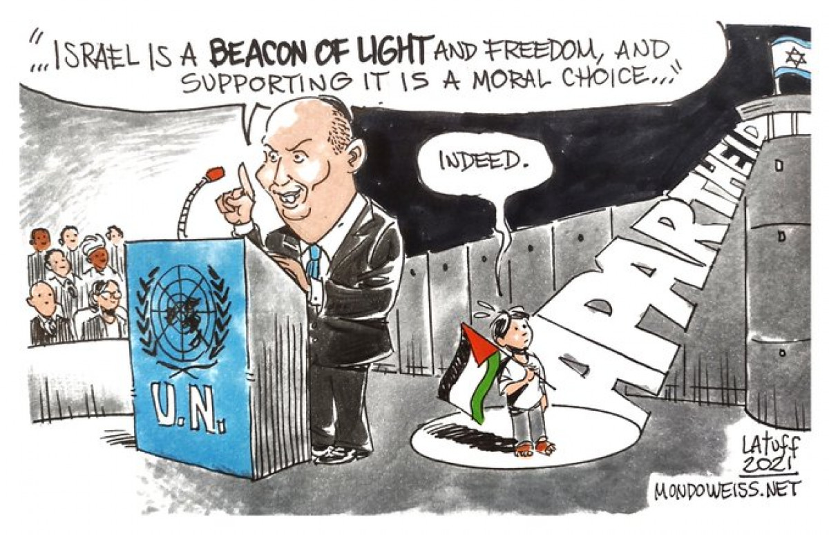 Israel is definitely a “beacon of light”…