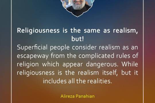 Religiousness is the same as realism, but!