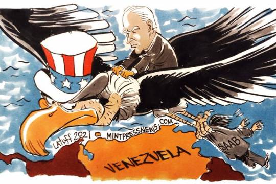 The US continues to flagrantly violate international law in order to weaken Venezuela
