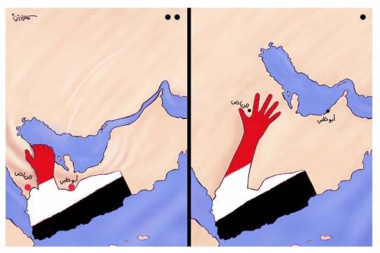 كاريكاتير / يد المقاومة اليمنية تمتد إلى كل المكان
