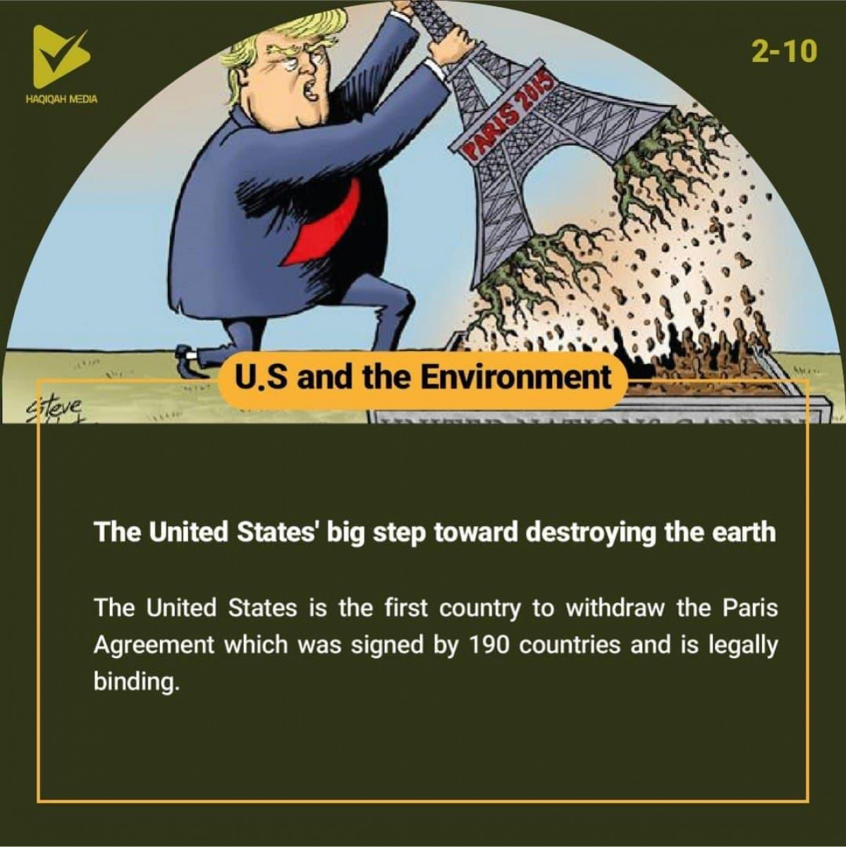 U.S and the Environment