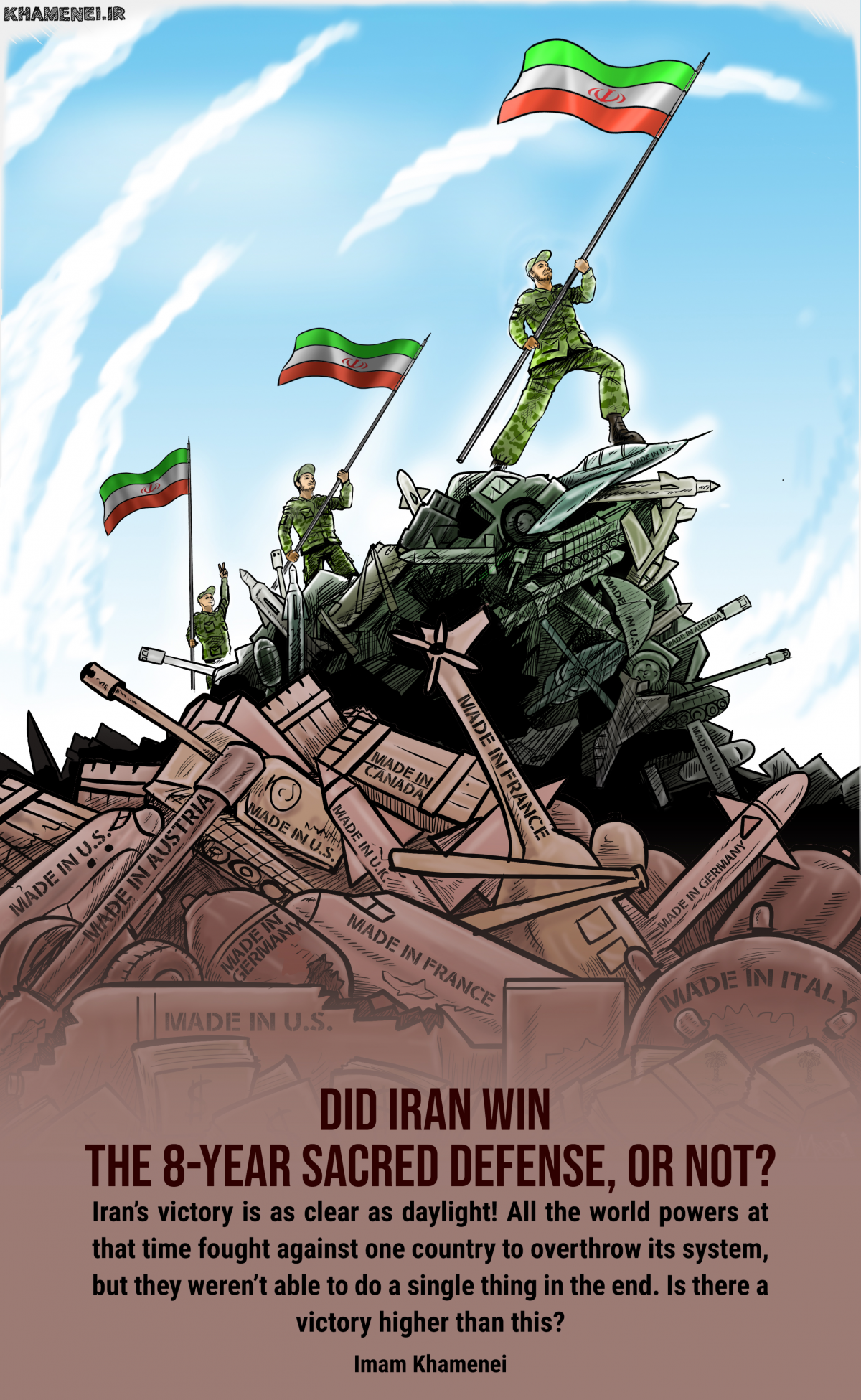 Did Iran win the 8-year Sacred Defense, or not?