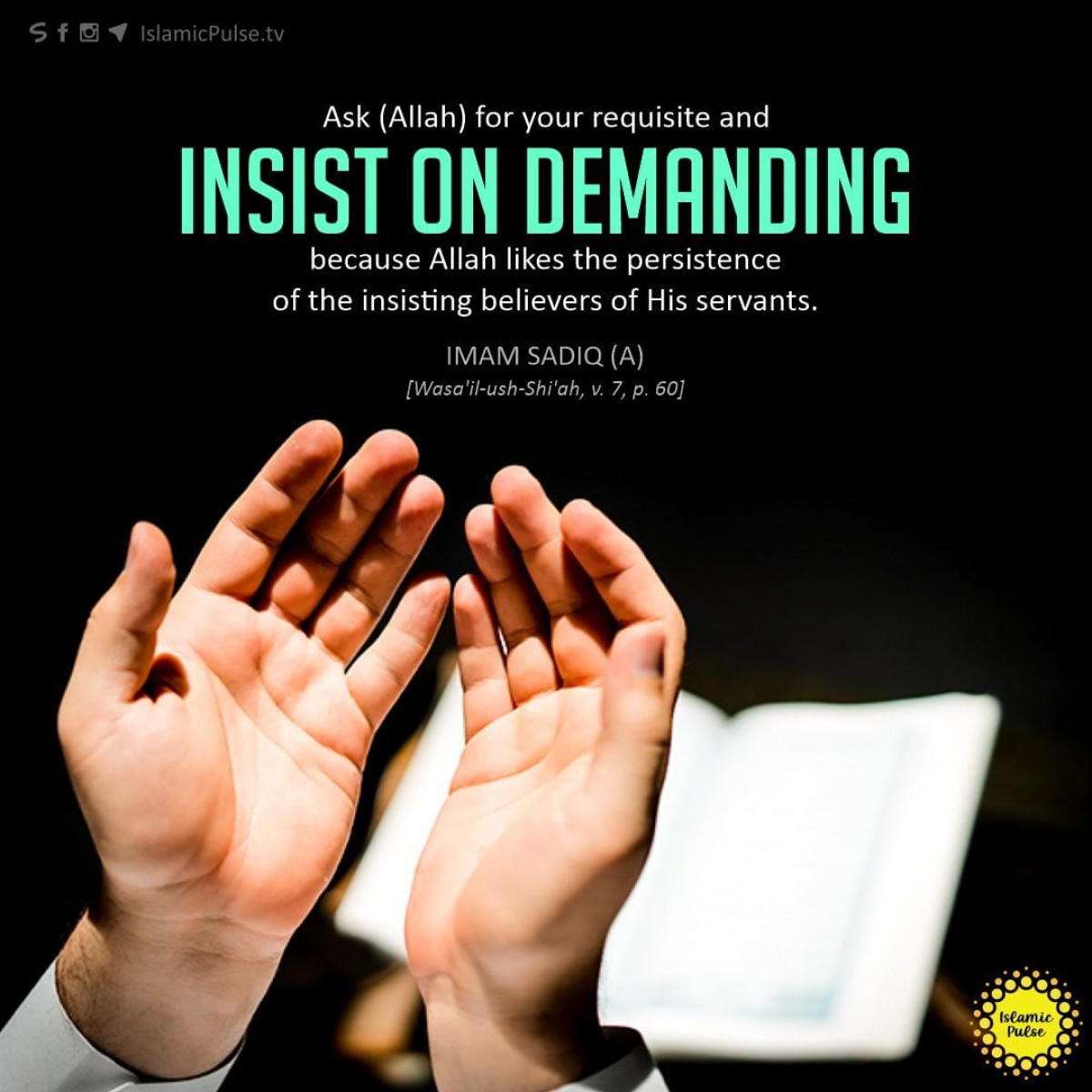 insist on demanding