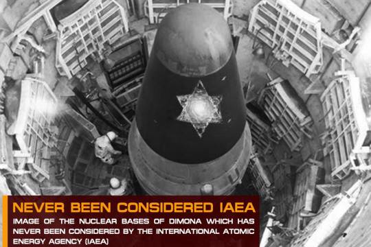 NEVER BEEN CONSIDERED IAEA