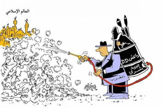 كاريكاتير / بسلاح "داعش"
