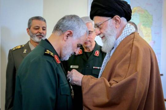 Callection poster: Imam Khamenei’s statements when awarding Major General Soleimani with Order of Zolfaqar