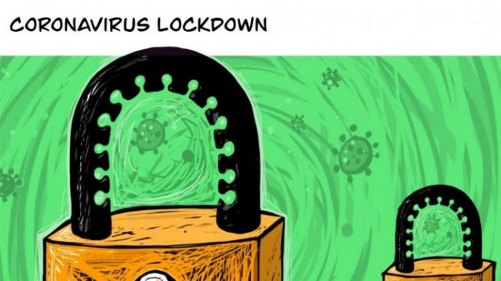 New Year and Coronavirus lockdown