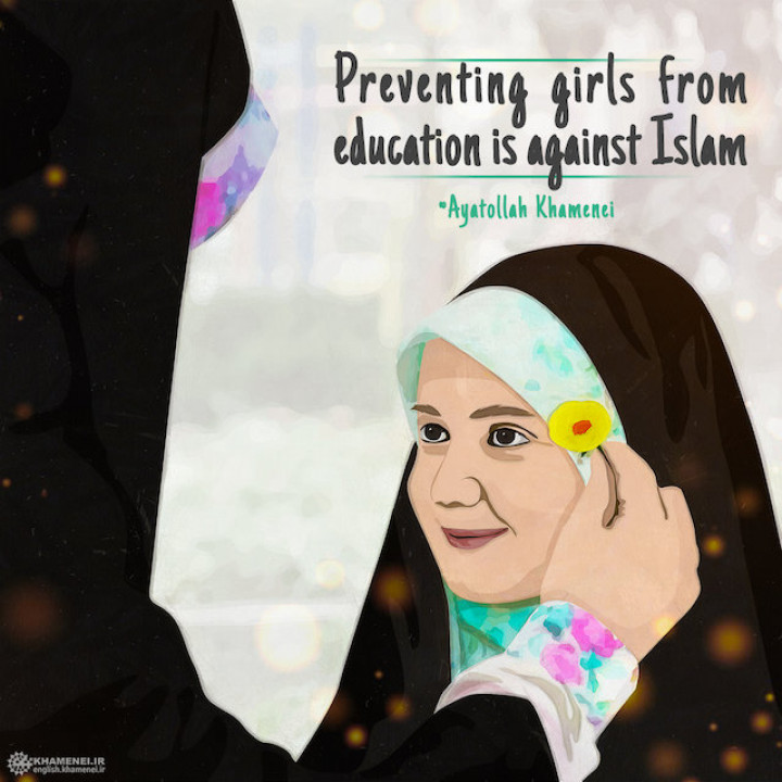 Preventing girls from education is against Islam