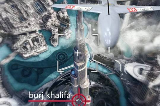 انصارالله از ساکنين برج خلیفه دوبي و اطراف آن می خواهد که فوراً محل را ترک کنند