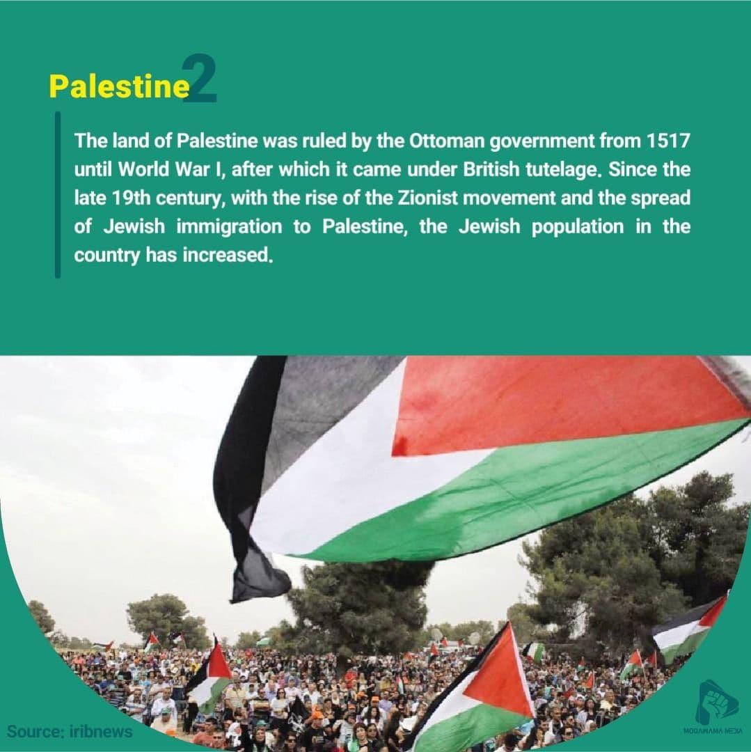 The land of Palestine was ruled by the Ottoman government from 1517 until World War I!