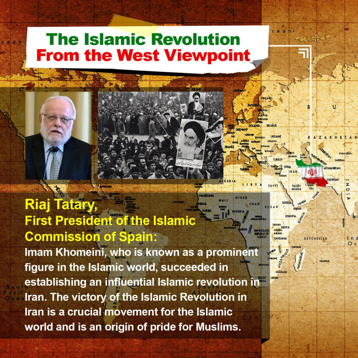 Callection poster: The Islamic Revolution From the West Viewpoint 4
