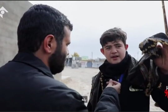 برخورد پُرمهر شهید سلیمانی با نوجوانان عراقی