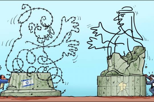 كاريكاتير / التطبيع مع الكيـان الصهيوني