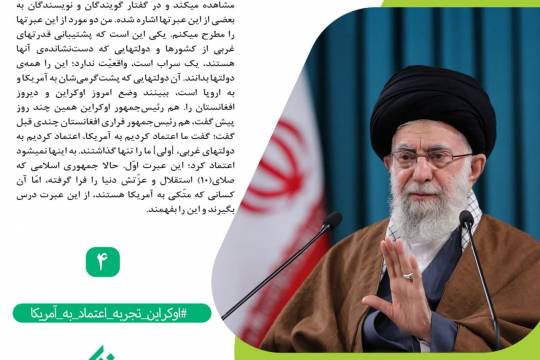 مجموعه پوستر  : مروری بر بیانات رهبر انقلاب اسلامی به مناسبت عید مبعث