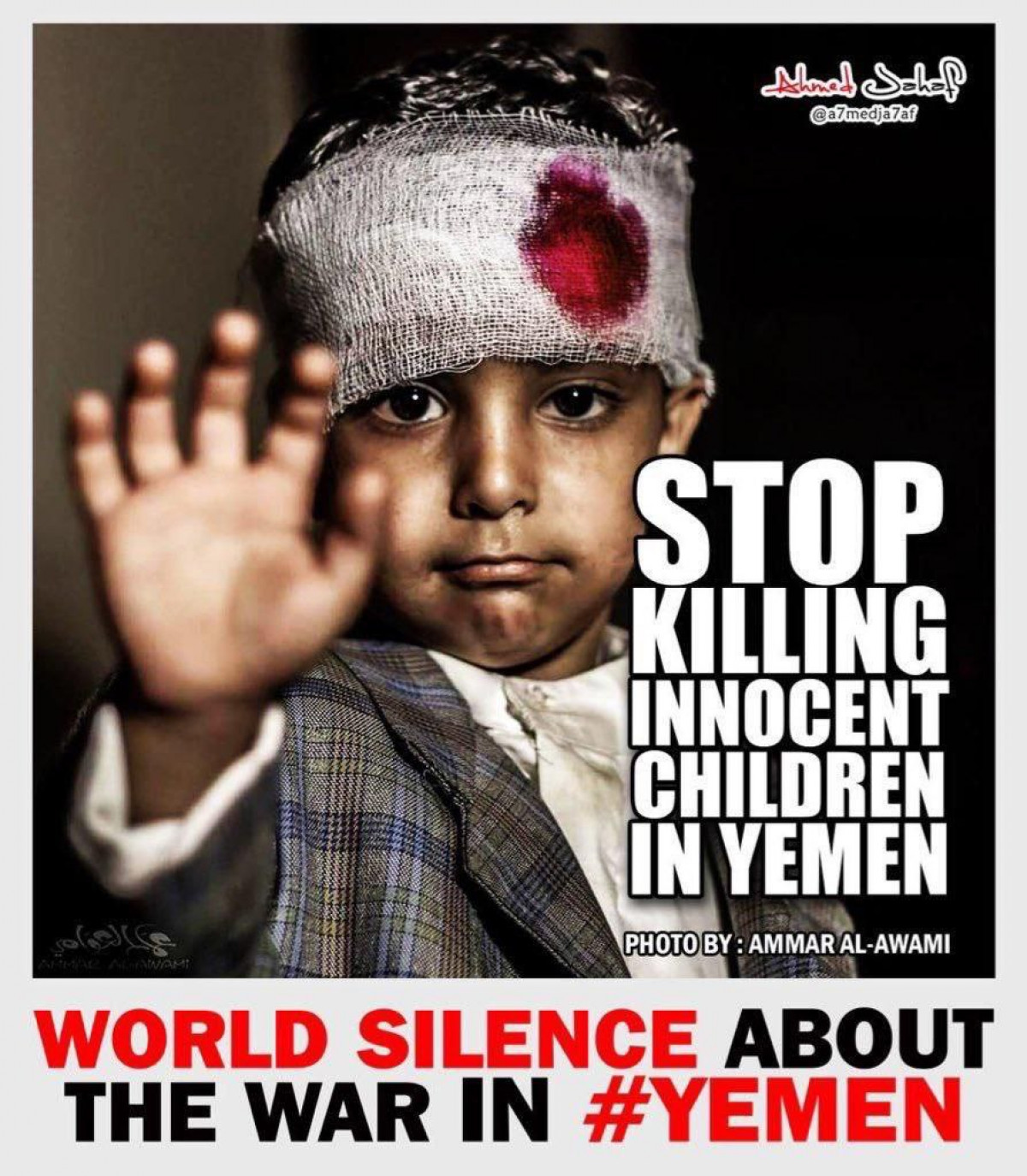 stop killing innocent children in Yemen